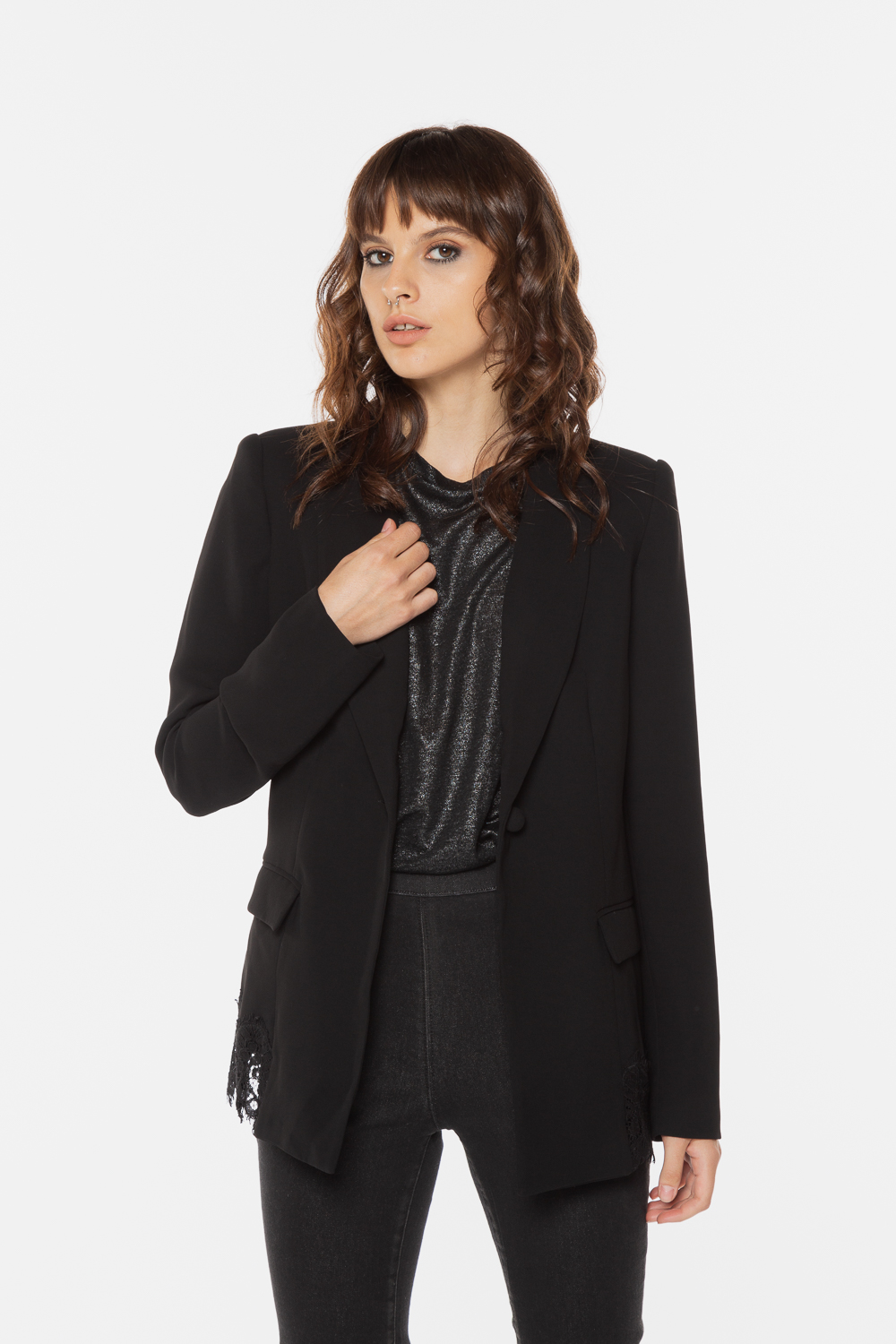 guess tuxedo jacket