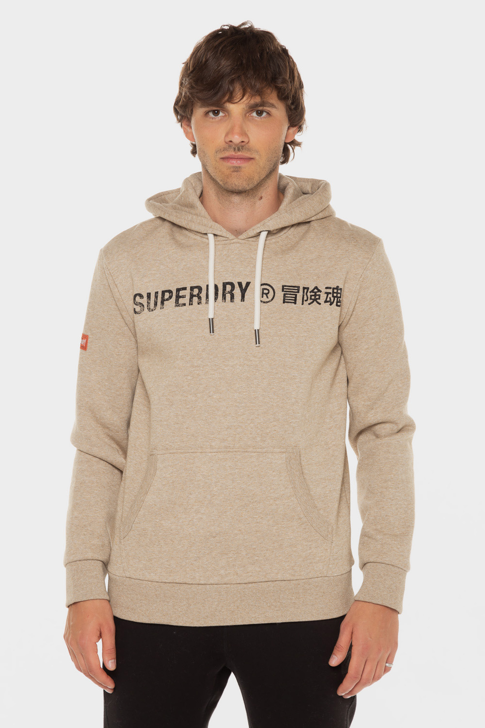 Superdry mountain sherpa on sale half zip overhead hoodie