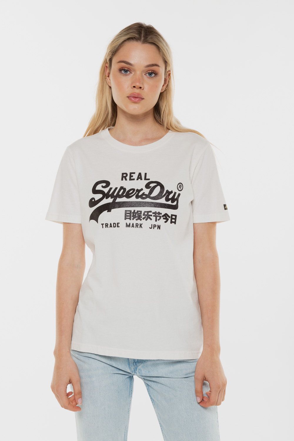 SUPERDRY Vl Embellish - T-shirt